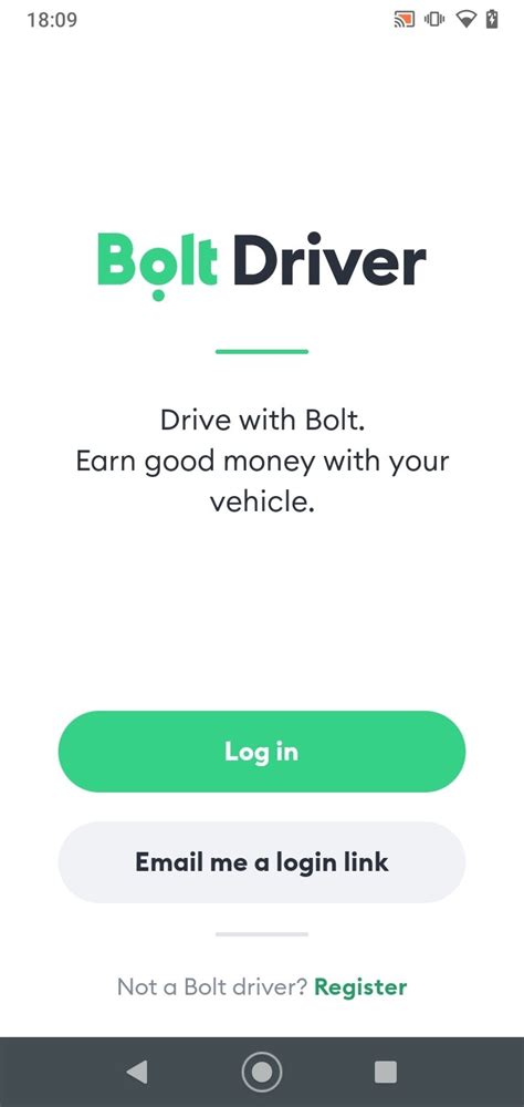 bolt driver login.